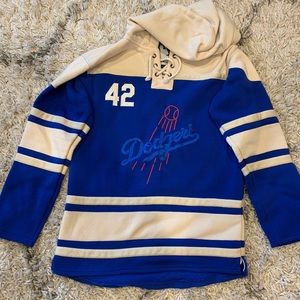 Jackie Robinson Brooklyn Dodgers Sweatshirt Jersey